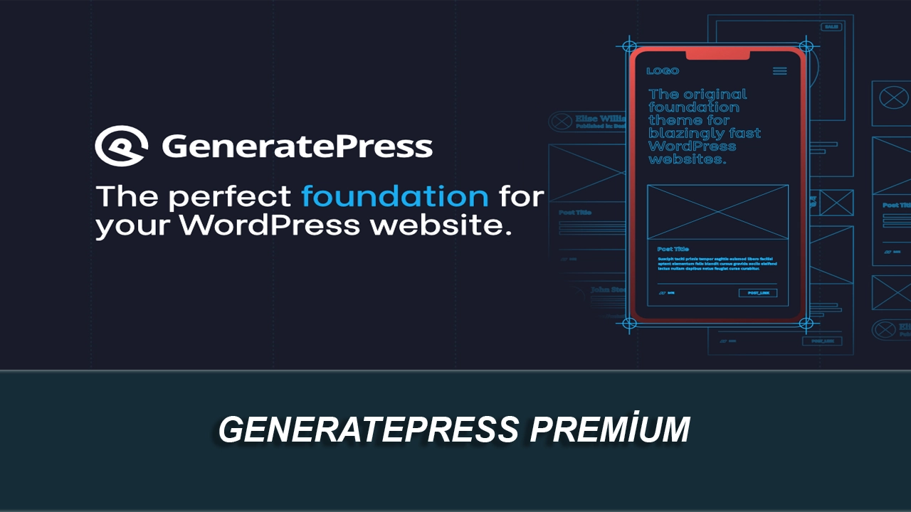 generatepress premium tema indir